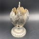 Fleuron - Christofle - Vintage caviar spoon display "Flower of Poseidon" in silver metal