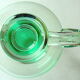 Crystal globular decanter from the daum house