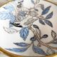 Porcelain and brass bowl