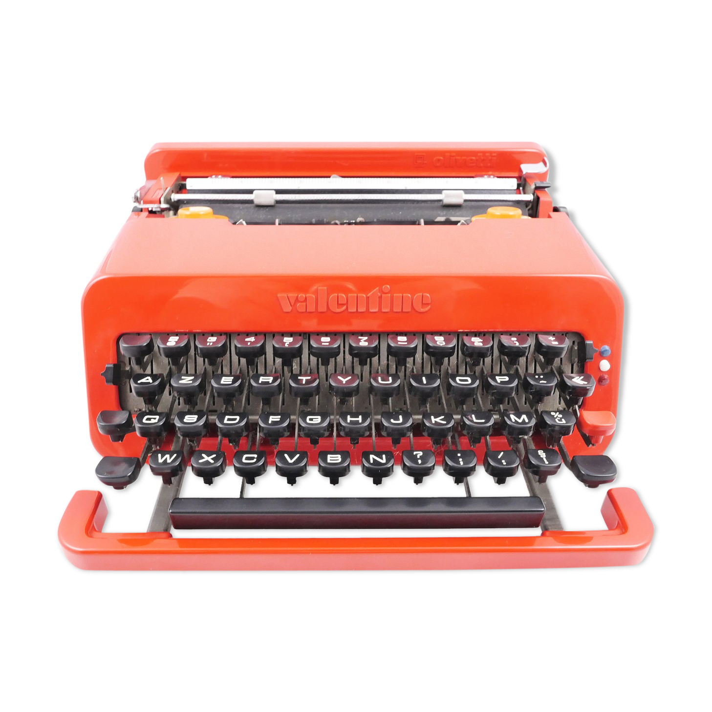 Olivetti valentine red typewriter