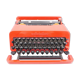 Olivetti valentine red typewriter