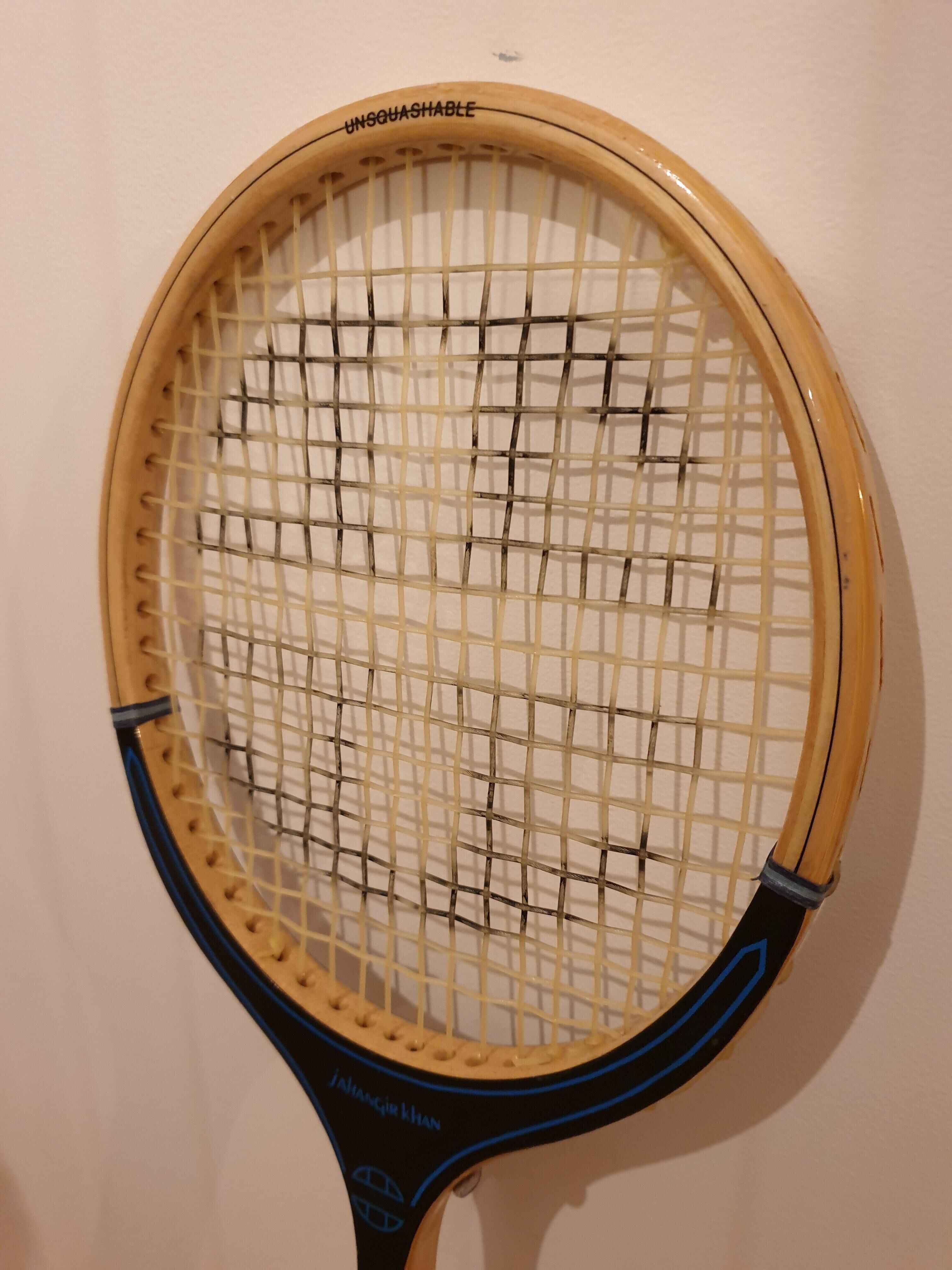 Vintage squash racket