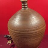 Sandstone lamp base, H 35 cm socket top
