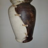 Pot de fleur Yin & yang en terre cuite forme amphore