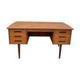 Swedish desk "back-to-back" with its niche 1960