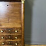 Empire period walnut secretary