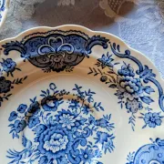Set of saucers / small deep plates Windsor Ridgway Staffordshire