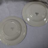 2 assiettes creuses dany ff france