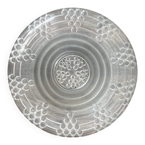 plat vintage Art Déco - verre
