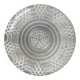Vintage Art Deco pressed glass plate