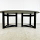 Oval dining table in the manner of Jan Vlug, 1970s
