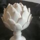 Pair of porcelain artichokes. Mid-twentieth century.