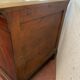Commode d'époque Louis Philippe en acajou dessus de marbre blanc XIX siècle