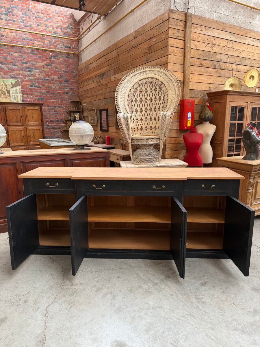 Large patinated sideboard from the 1950s.