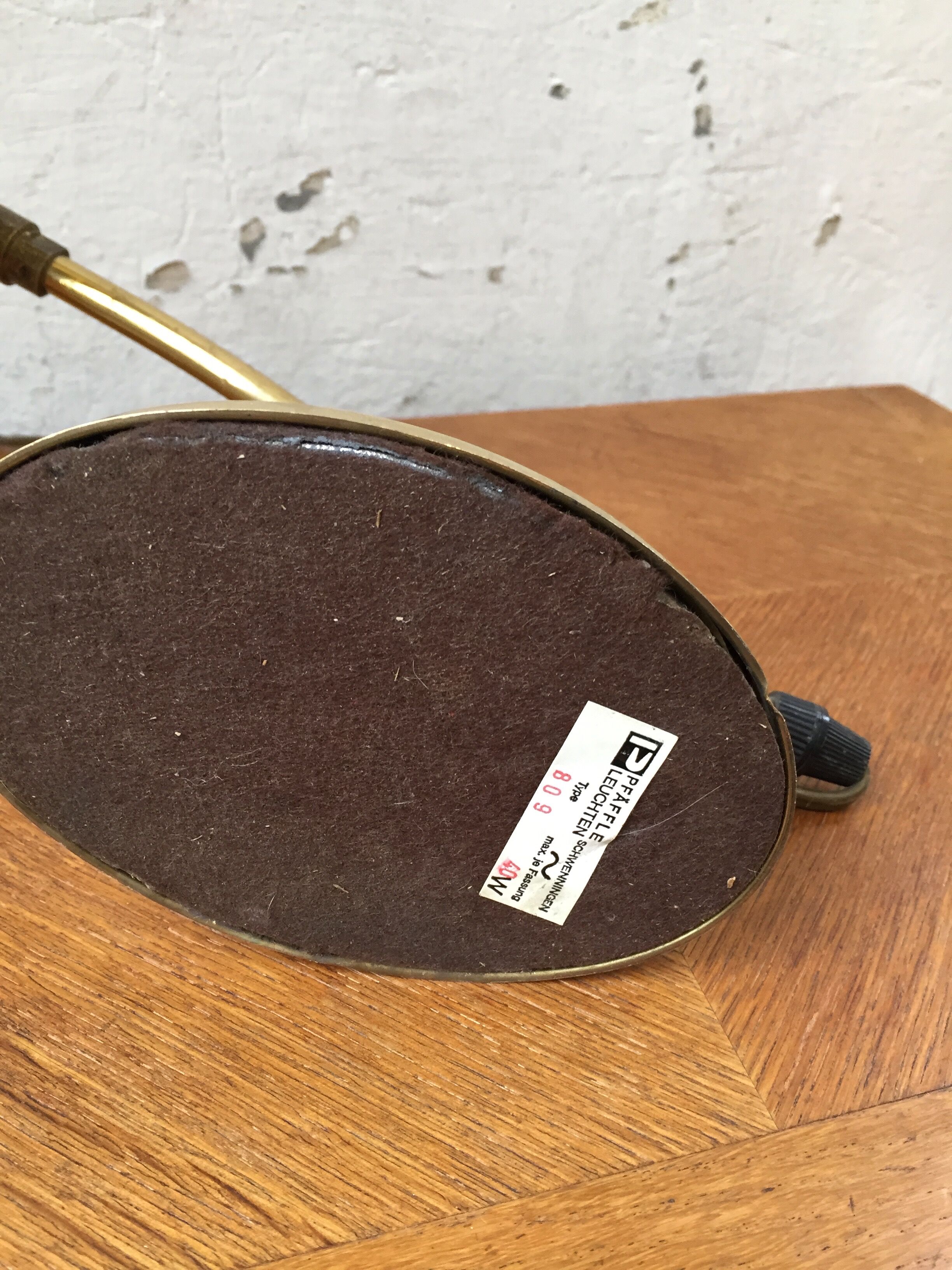 Pfaffle brass desk lamp