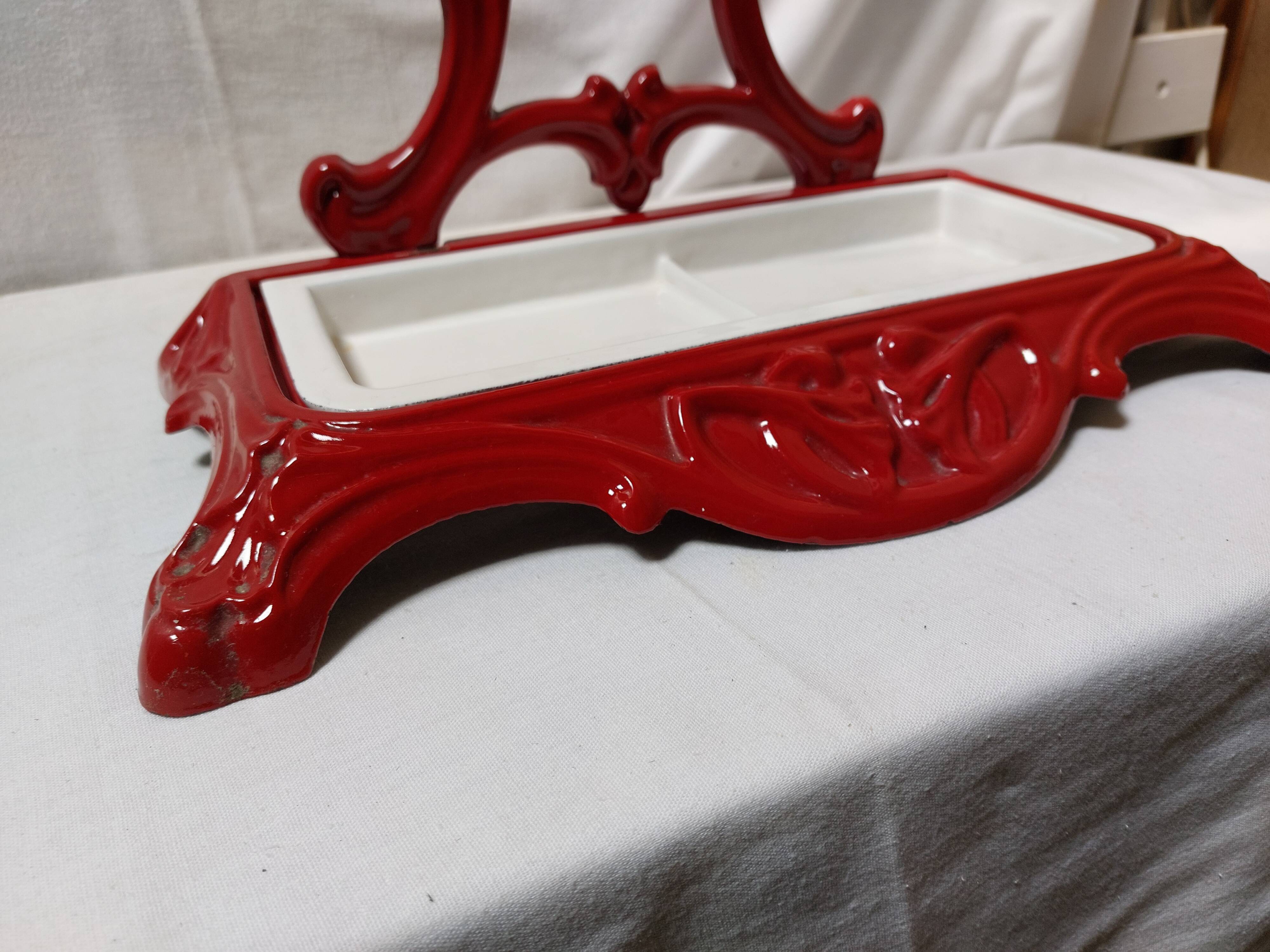 Porte-parapluies en fonte émaillée - art nouveau - art déco - castirone france