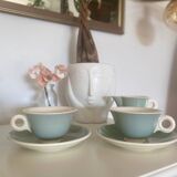 Service à café art déco Digoin Sarreguemines