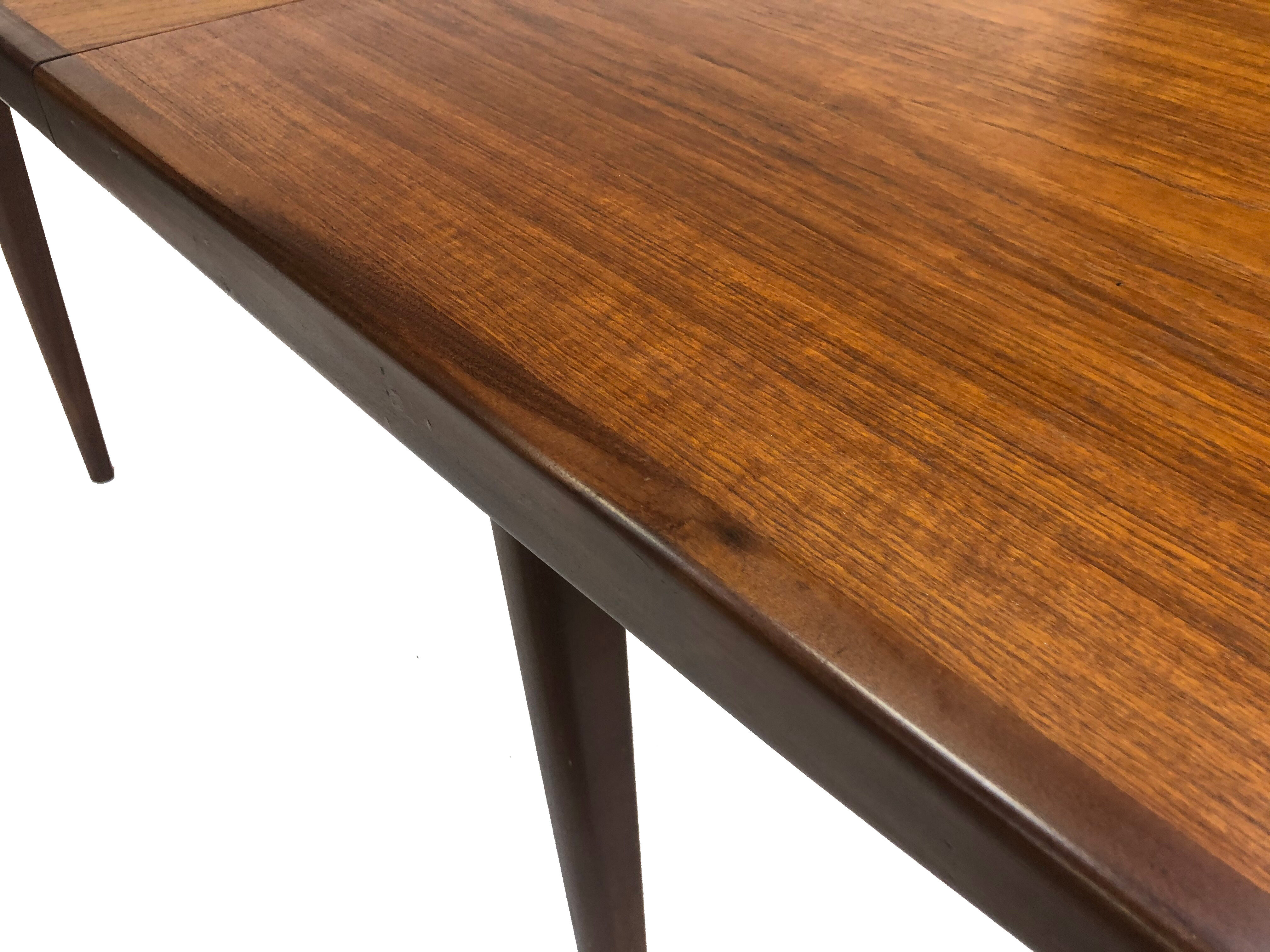 Louis van Teeffelen Webe teak table Netherlands 1950