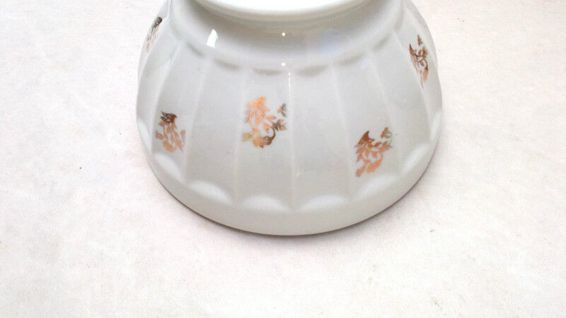 Vintage Longchamp porcelain faceted bowl