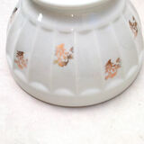 Vintage Longchamp porcelain faceted bowl