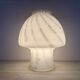 Mid-century Murano glass mushroom table lamp , 1970s