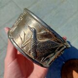 Silver bird bowl
