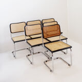 B32 Style Dining Chairs by Marcel Breuer, Set of 5+1 - Italy