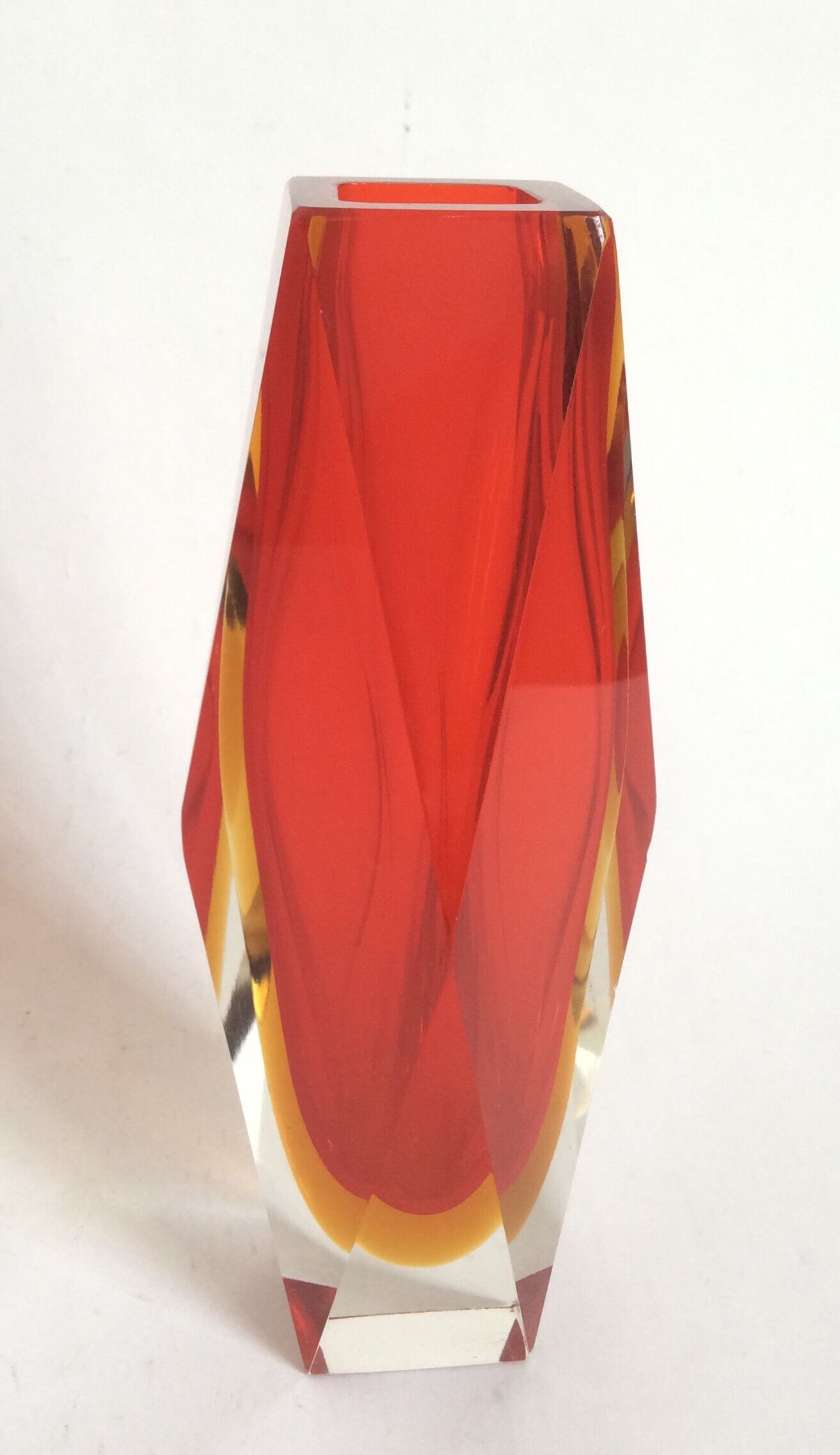 Glass Murano 60s vase