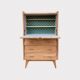 Secretary dresser vintage compass feet 1950