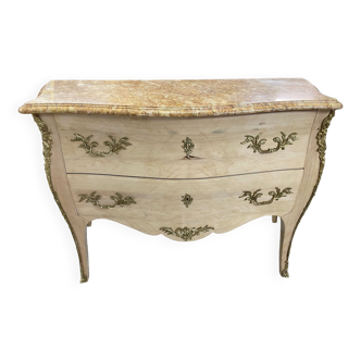 Raw chest of drawers style Louis XV