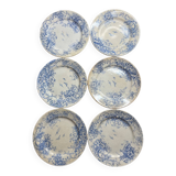 Set of 6 vintage dinner plates
