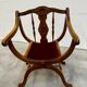 Fauteuil Dagobert, assise rouge