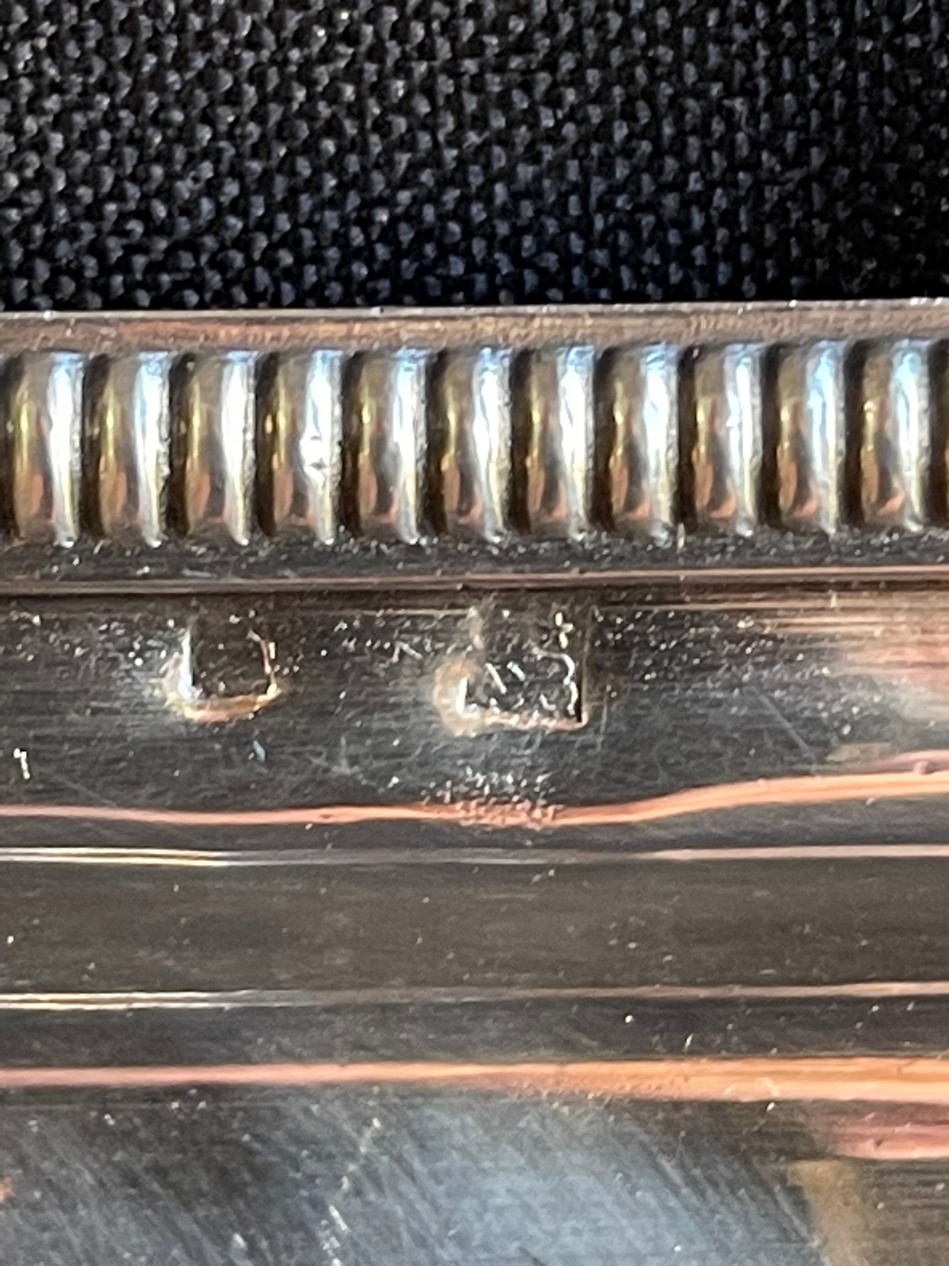 Louis XV style silver metal liquor service