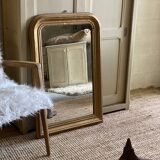 Golden Louis Philippe mirror - 95x63cm
