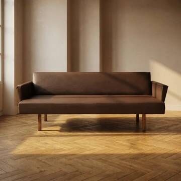 Vintage Eastern Bloc sofa, mid-century seating, 1970s, Czechoslovakia