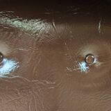 Bureau de direction avec plateau en stratifié palissandre par Mobiltecnica Torino