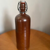 Vintage stoneware and porcelain bottle