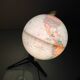 Light globe to tripod foot Rico vintage 60s