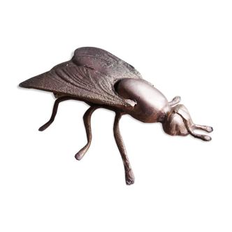 Fly ashtray brass