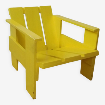 Crate chair de Gerrit Rietveld 1960