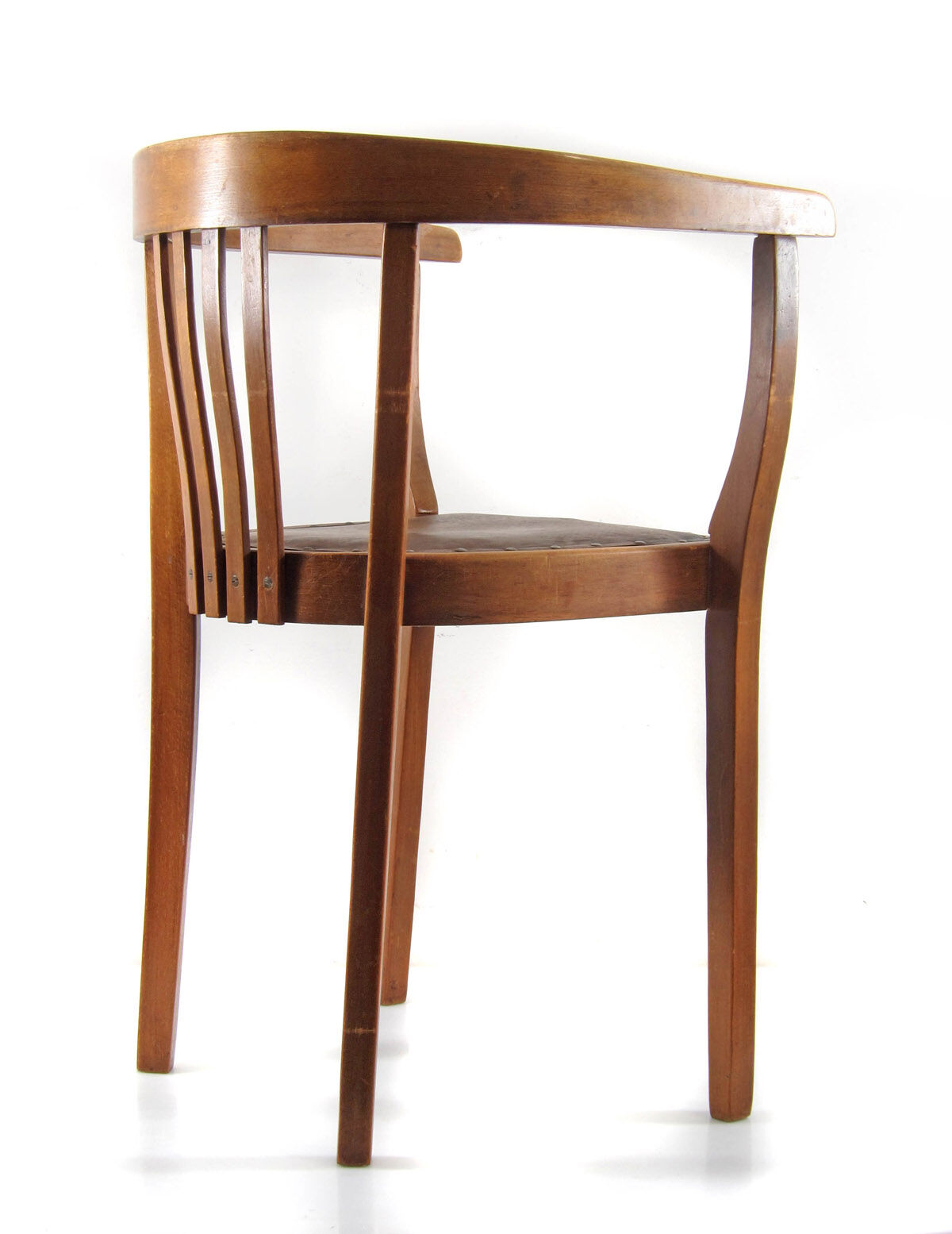 Antique oak Art Nouveau armchair