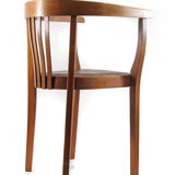 Antique oak Art Nouveau armchair