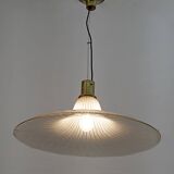 Mid-Century Modern Italian Murano Bubbles Glass Pendant Lamp, 1970s