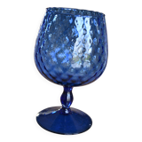 Vintage Empoli Glass Vase Cup