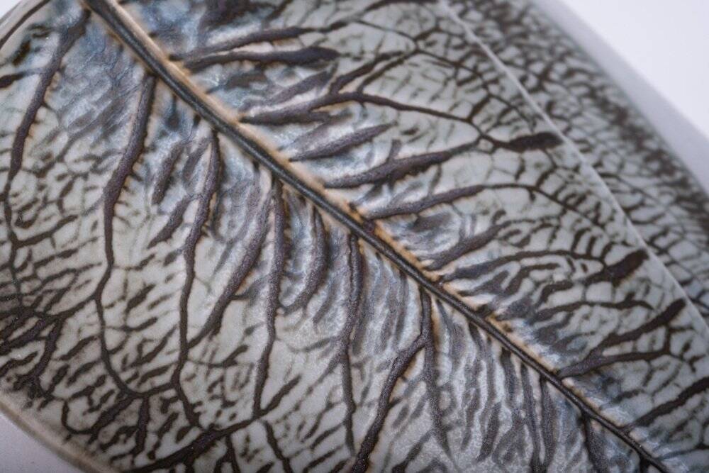 Sculptural Leaf Vase Studio Line by Antje Bruggemann for Rosenthal, Germany, 1980s