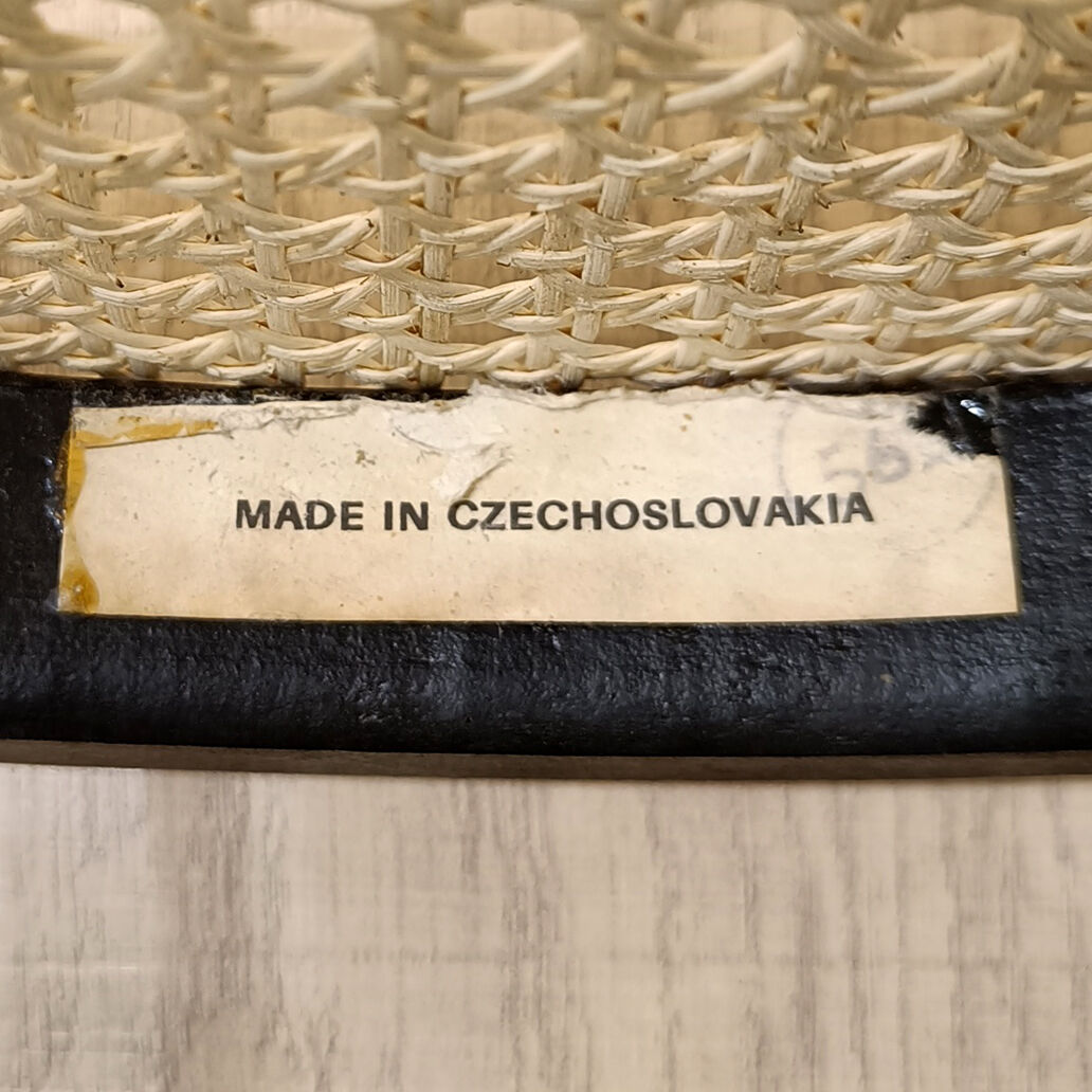 Black No.18 style chair, Czechoslovakia, 1960's