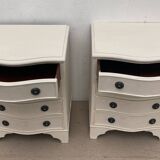 Pair of English-style bedside tables