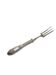 Classicist silver roast fork, France, 1880s