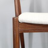 1960s Kai Kristiansen Set of Four Restored Teak Dining Chairs