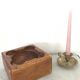 Empty teak pocket, 70s